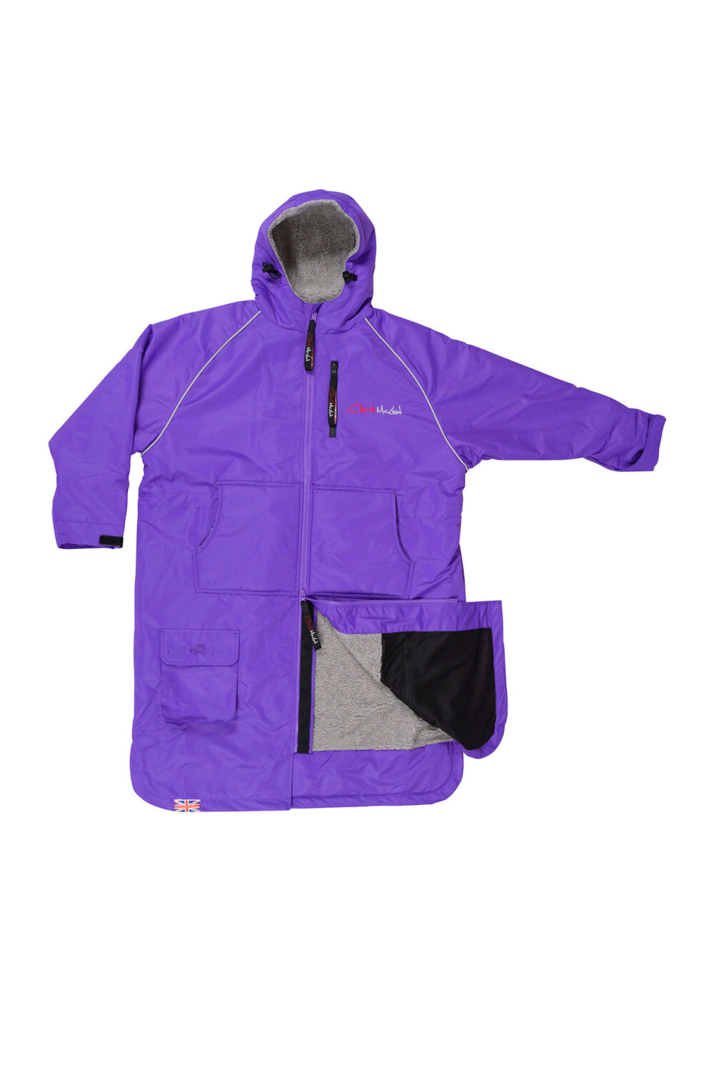 Charlie McLeod Eco Sports Cloak Long Sleeve - Purple