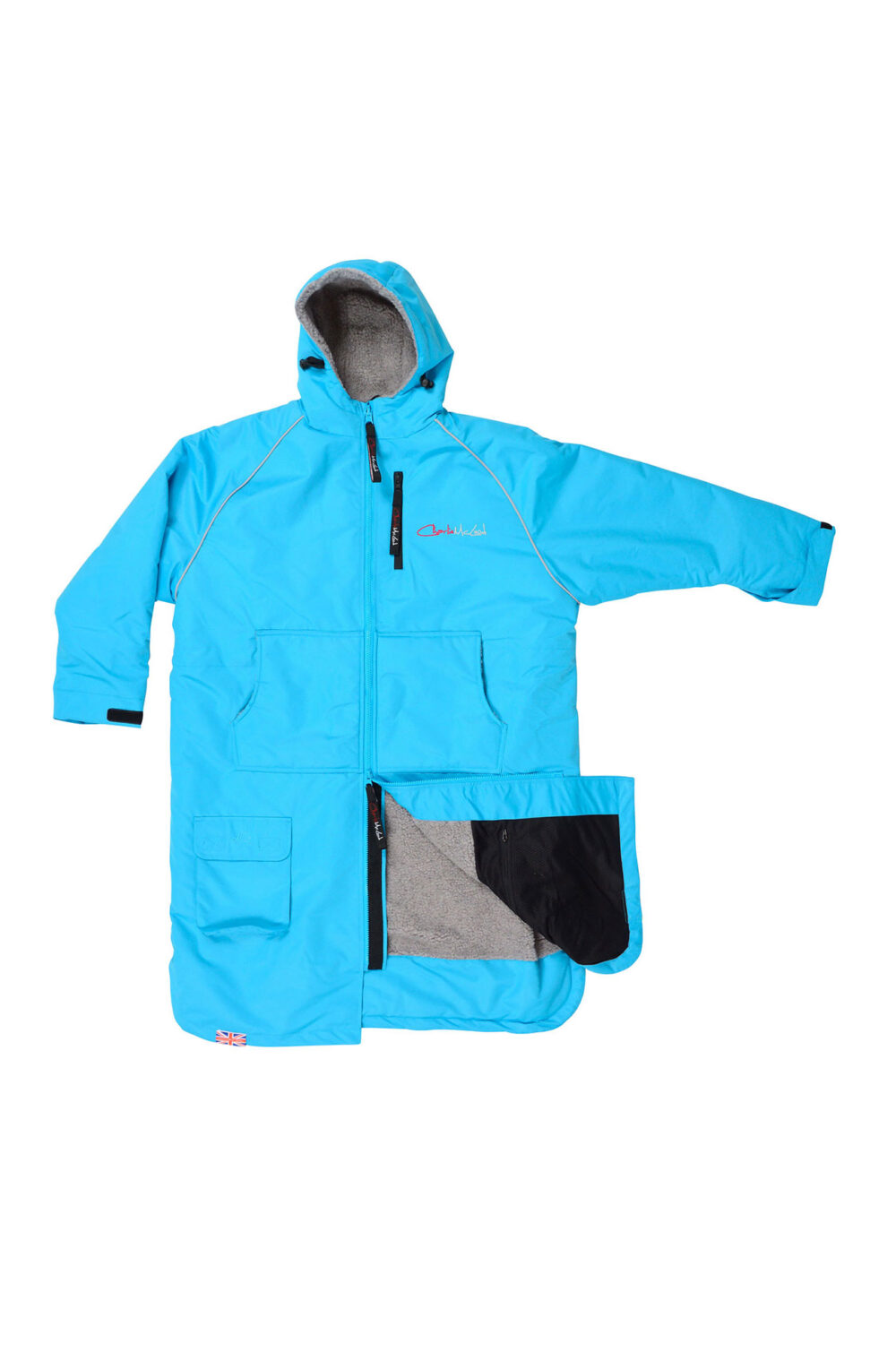 Charlie McLeod Eco Sports Cloak Long Sleeve - Turquoise